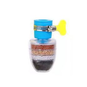 1pc Kitchen Faucet Splash Proof Filter; Shower Kitchen Cook Basin Rotatable Nozzle; Water Saving Filter Device; Universal Connector Household Ext (Color: Blue-2)